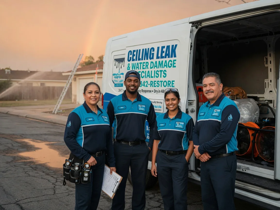 Ceiling Leak Cleanup company in Lasara, TX