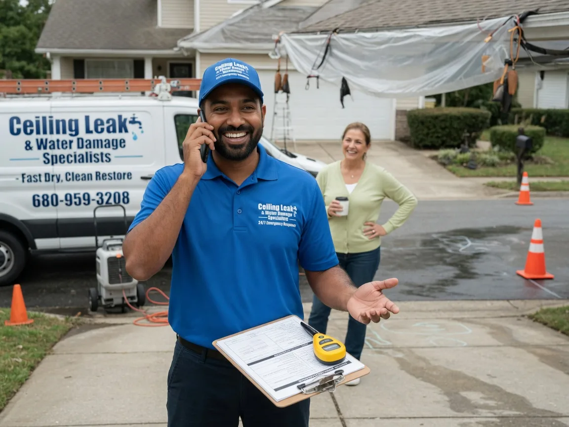 Ceiling Leak Cleanup Lasara, TX FAQs